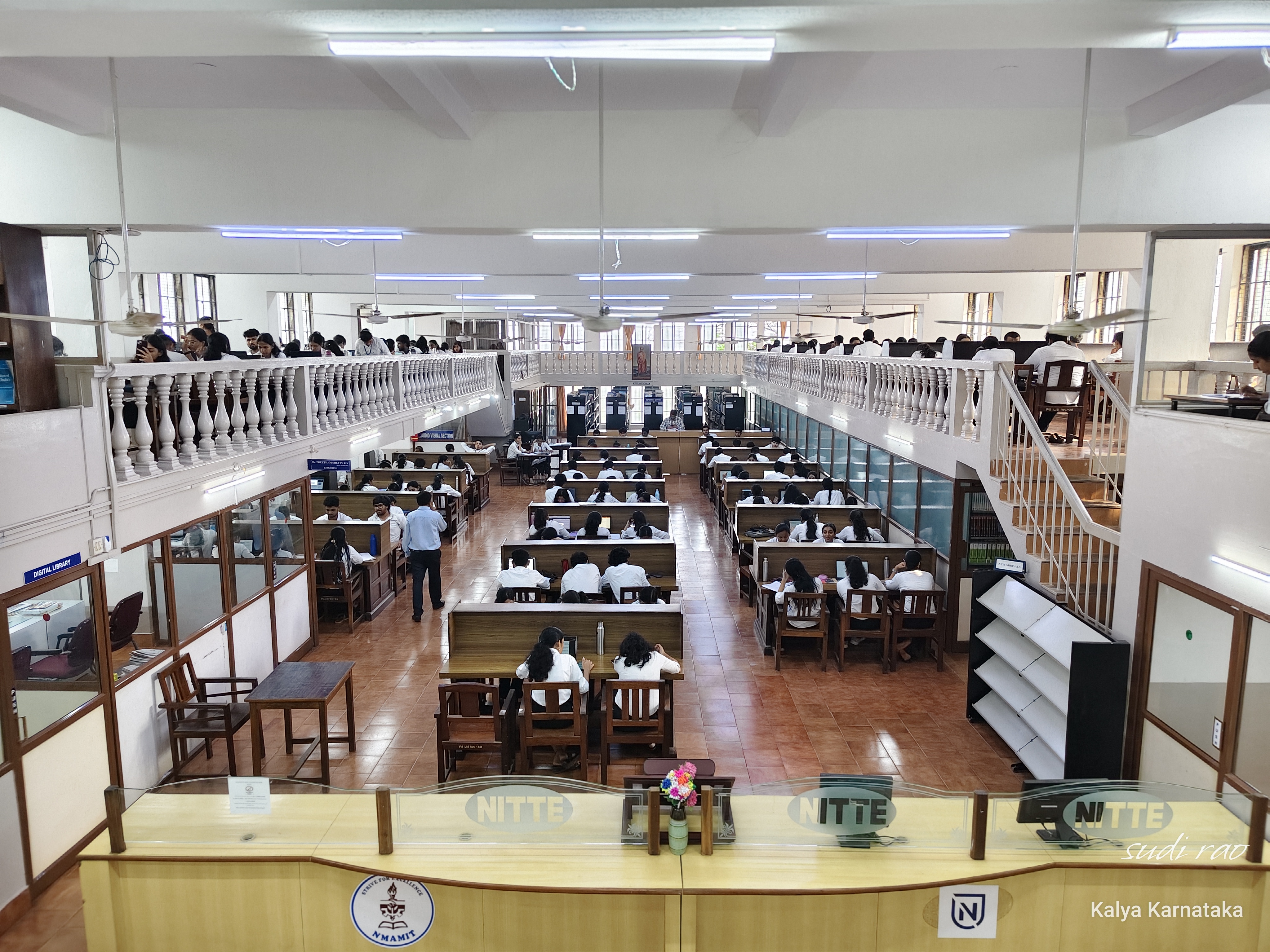 NMAMIT Library View 1